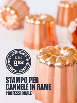 Stampo per cannelé in rame*ATTR