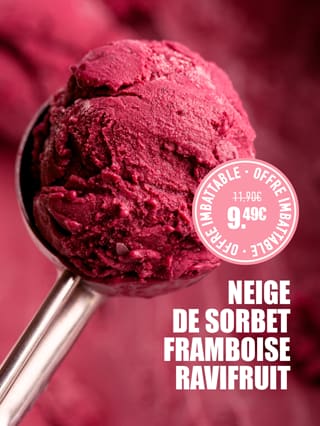 Neige de sorbet - framboise*ATTR