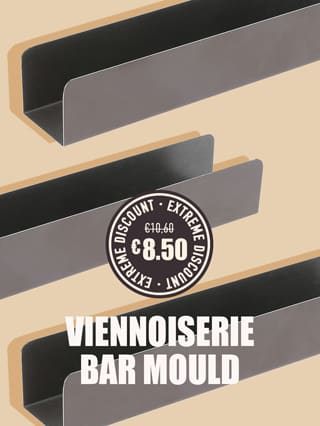 Viennoiserie Bar Mould
Non-stick*ATTR