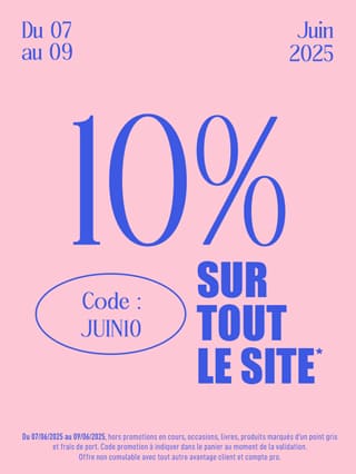 -10% sur tout le site avec le code juin10*ATTR