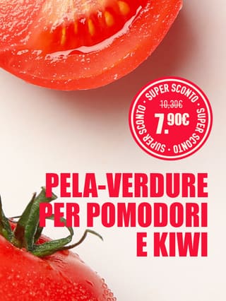 Pela-verdure per pomodori e kiwi*ATTR