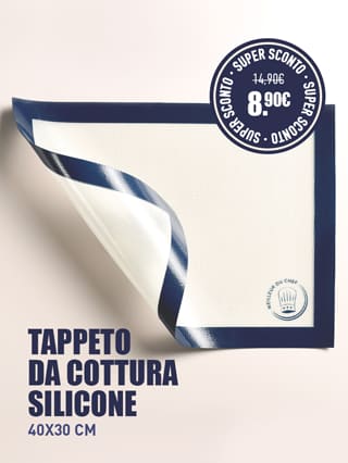 Tappeto da cottura - silicone - 40 x 30 cm*ATTR