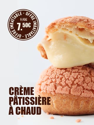 Crème pâtissière à chaud*ATTR