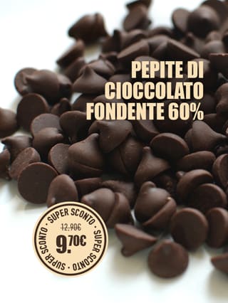 Pepite di cioccolato fondente 60%*ATTR