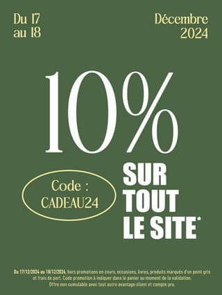 -10% sur tout le site avec le code CADEAU24*ATTR