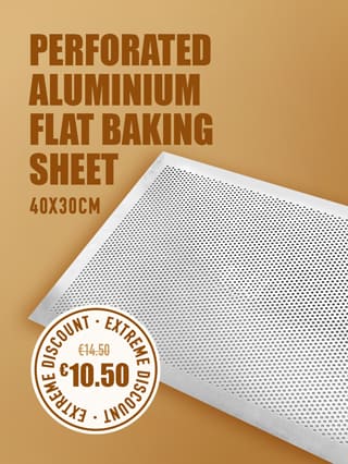 Perforated Aluminium Flat Baking Sheet*ATTR