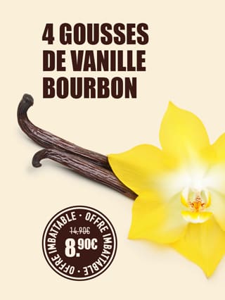 Gousse de vanille Bourbon*ATTR