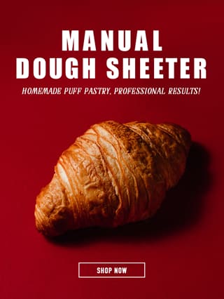 Manual Dough Sheeter*ATTR