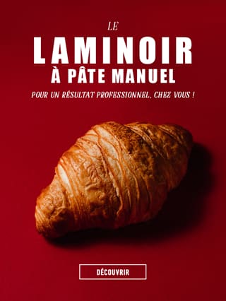 Facile à monter, démonter et ranger
Le Laminoir à Pâte manuel est arrivé !*ATTR