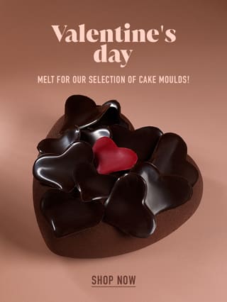 Valentine's Day
Melt for our selection of cake moulds!*ATTR