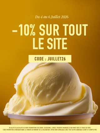 -10% sur tout le site avec le code JUILLET26*ATTR