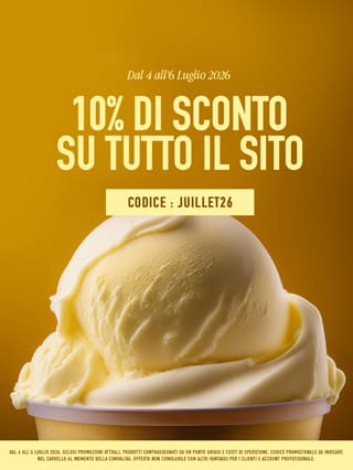 10% di sconto su tutto il sito con codice JUILLET26*ATTR
