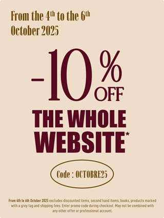 Save 10% this weekend with the code OCTOBRE25*ATTR