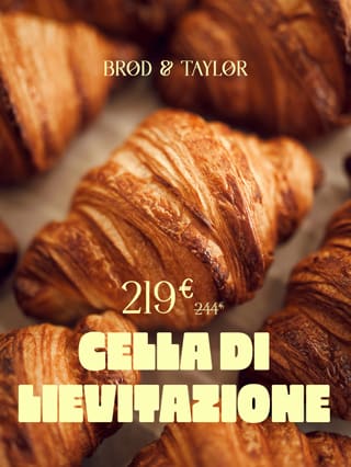 Cella di lievitazione Brod & Taylor*ATTR