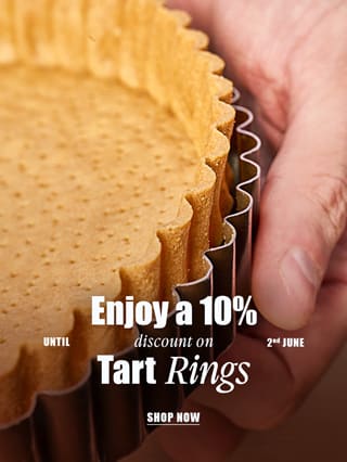 Until 2nd June, enjoy a 10% discount on tart rings!*ATTR