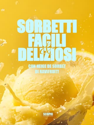 Sorbetti facili e deliziosi con Neige de Sorbet di Ravifruit!*ATTR
