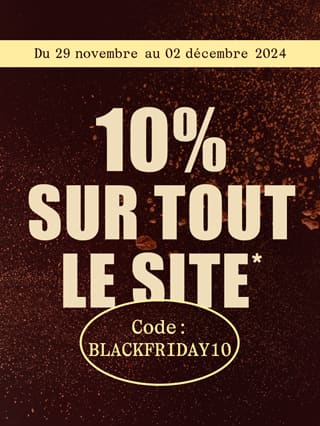 -10% sur tout le site avec le code blackfriday10