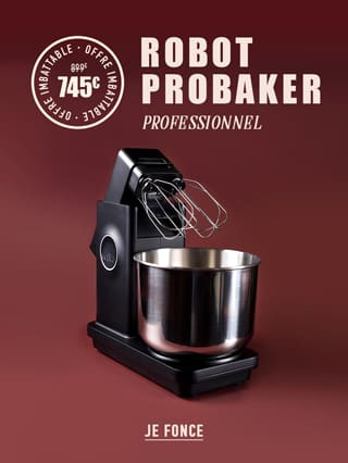Le Robot Professionnel ProBaker à prix imbattable : 759€ au lieu de 899€*ATTR