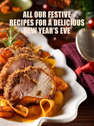 All our festive recipes for a delicious New Year's Eve*ATTR