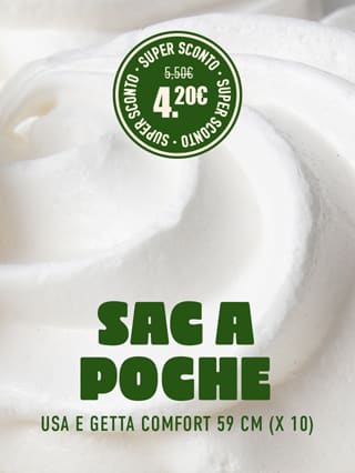 Set di 10 sac a poche usa e getta 59 cm*ATTR