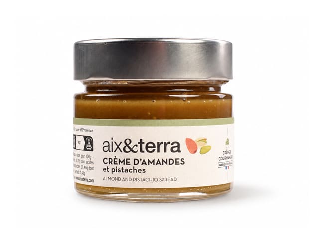 Crema di mandorle e pistacchi - 165 g - Aix et Terra