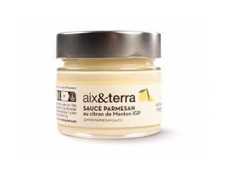 Salsa al parmigiano con limone di Mentone IGP