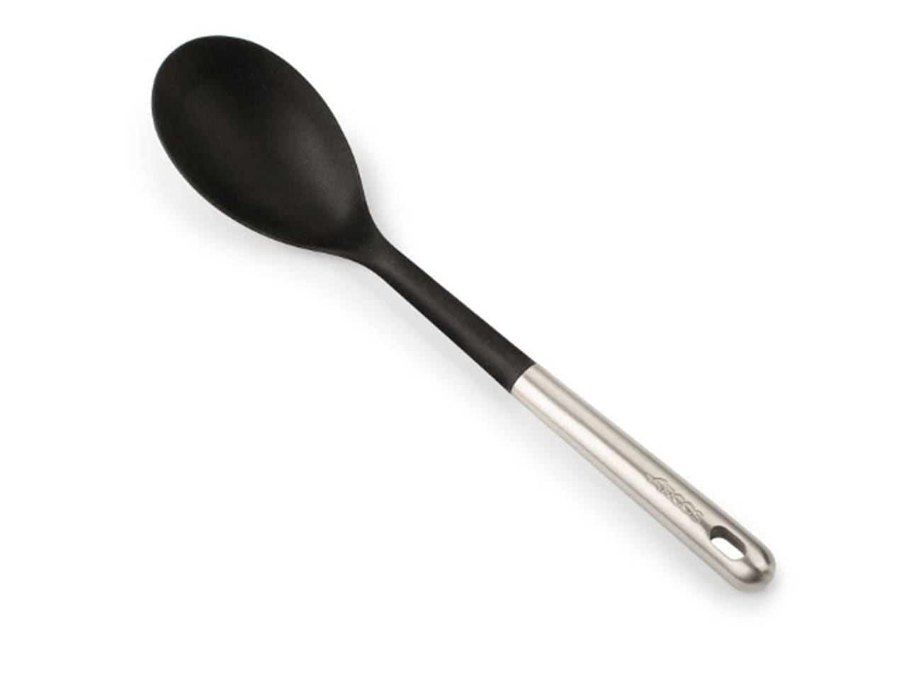 Cucchiaio Da Cucina Grande In Silicone E Legno - Resistente Al Calore, 33,5 Cm, Colore Cachi, Per Mescolare E Servire - 2
