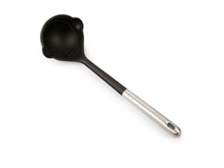 Mestolo in acciaio inossidabile e silicone