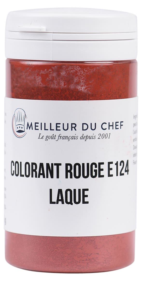 Colorante alimentare in polvere rosso lampone - idrosolubile - 25 g -  Selectarôme - Meilleur du Chef
