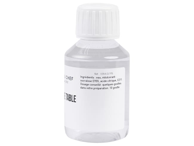 Edulcorante liquido 115 ml - Meilleur du Chef