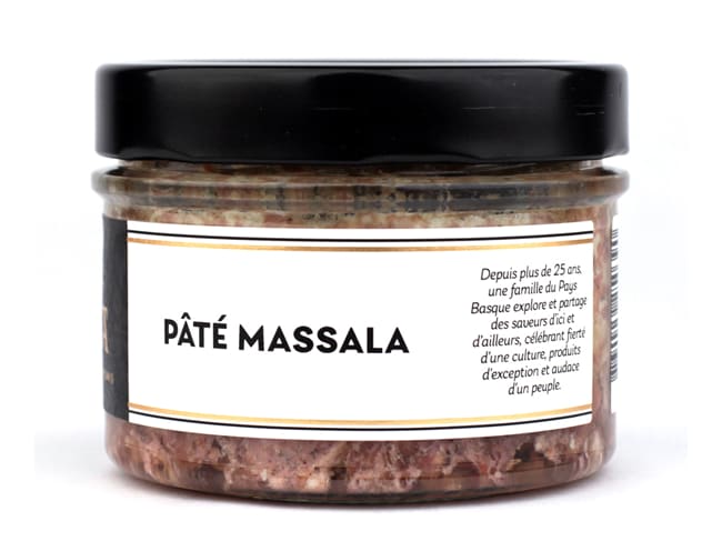 Paté basco Massala - 190 g - Leohia