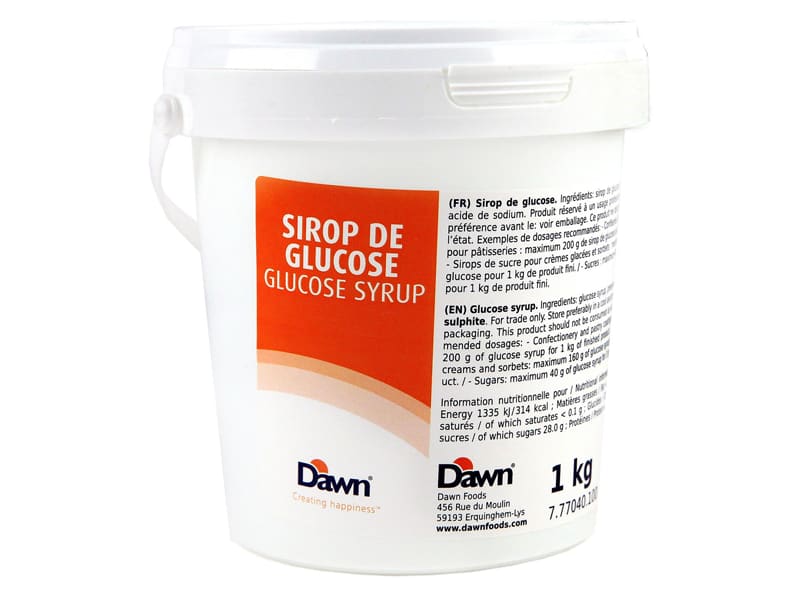Sciroppo di glucosio - 1 kg - Dawn - Meilleur du Chef Sciroppo di glucosio - 1 kg - Dawn - Meilleur du Chef