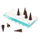 Stampo per 18 lecca-lecca di cioccolato - Distanziatore + 20 bastoncini