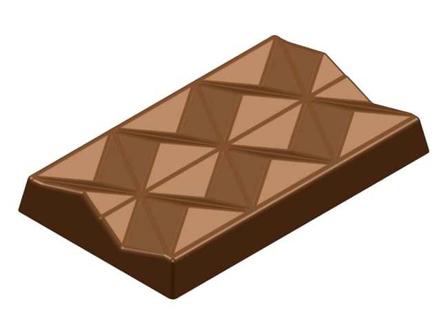 Stampo per cioccolato - Mini tavolette grafiche