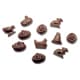 Stampo per cioccolato soggetti pasquali - 27,5 x 17,5 cm - 32 impronte