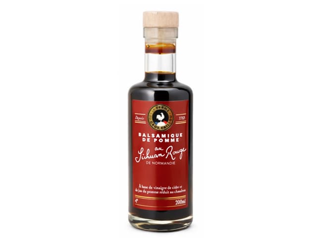 Aceto balsamico di mele - al Sichuan rosso - 20 cl - La Ferme du Gros Caillou