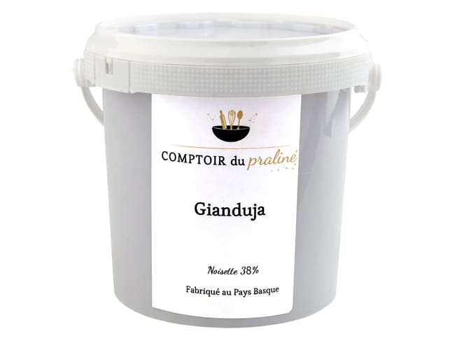 Gianduia artigianale - 1 kg - Comptoir du Praliné