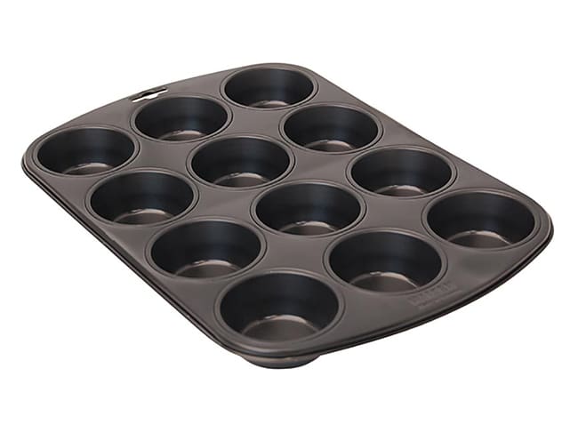 Teglia antiaderente 12 muffin - 34 x 26 cm - De Buyer