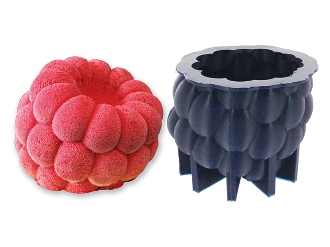 Stampo in Silicone Lampone XL - Ø 12 cm - Déco Relief