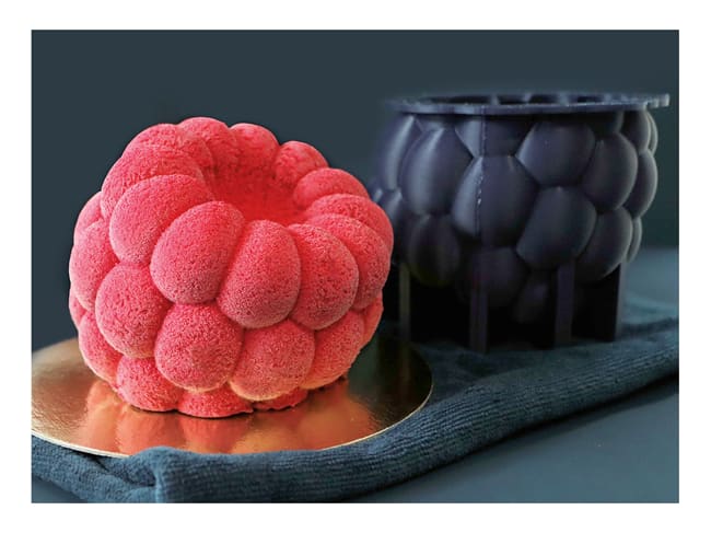 Stampo in Silicone Lampone XL - Ø 12 cm - Déco Relief