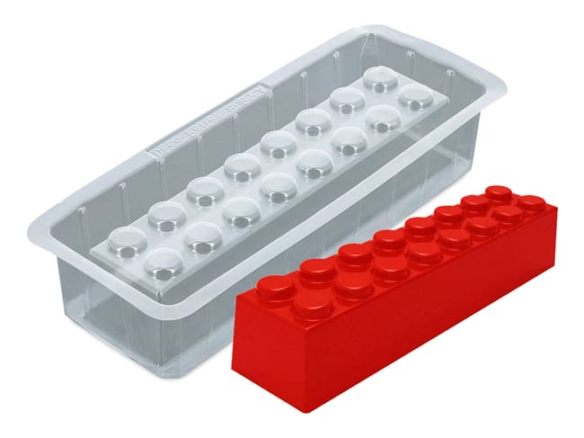 Stampo termoformato per tronchetto (x 6) - Lego - 25 x 6 cm