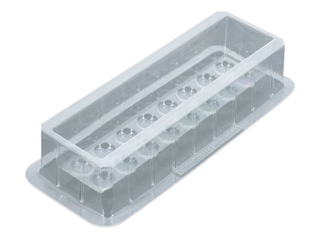 Stampo termoformato per tronchetto (x 6) - Lego - 25 x 6 cm