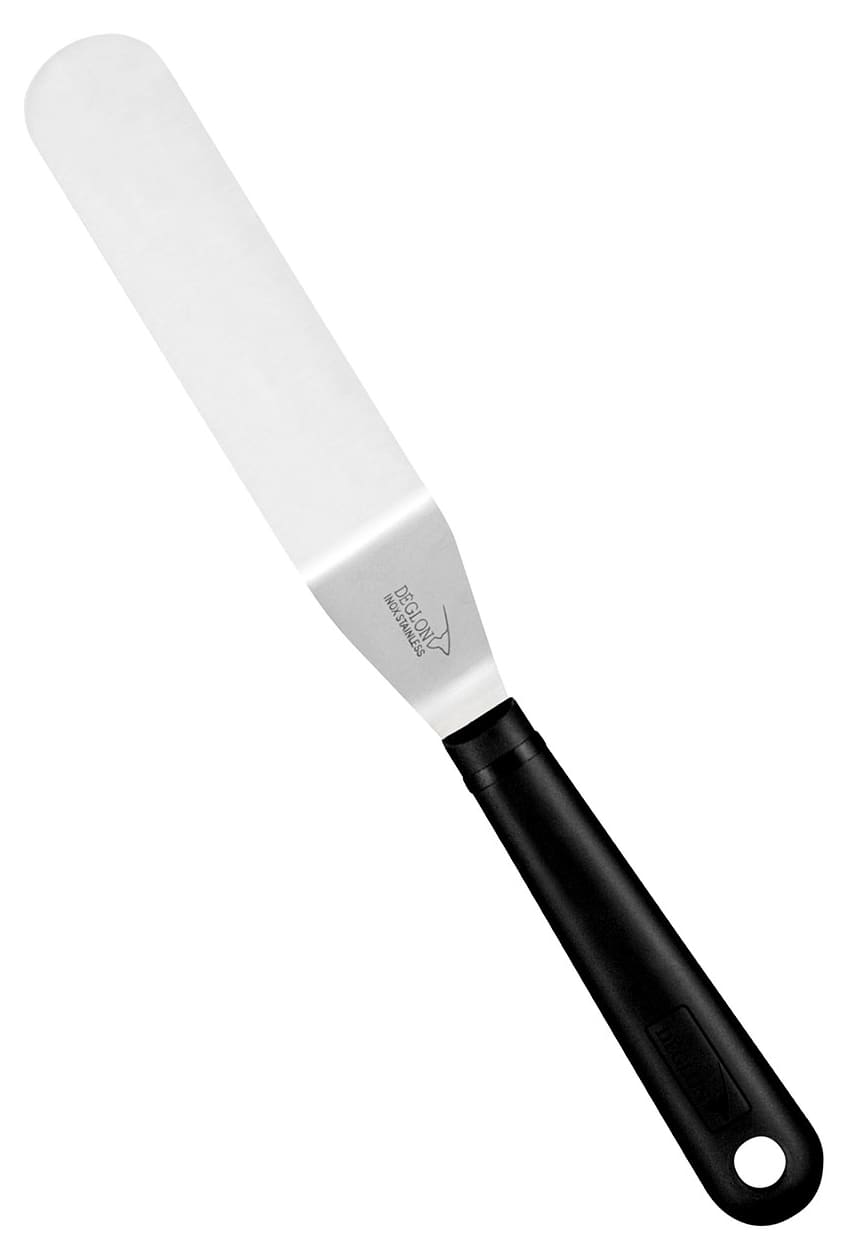 Spatola ricurva in acciaio inossidabile - lama 18 cm - Déglon - Meilleur du  Chef