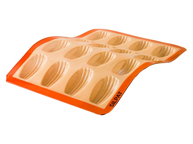 Stampo silicone madeleines Silpat - 12 madeleines - 40 x 30 cm - Demarle