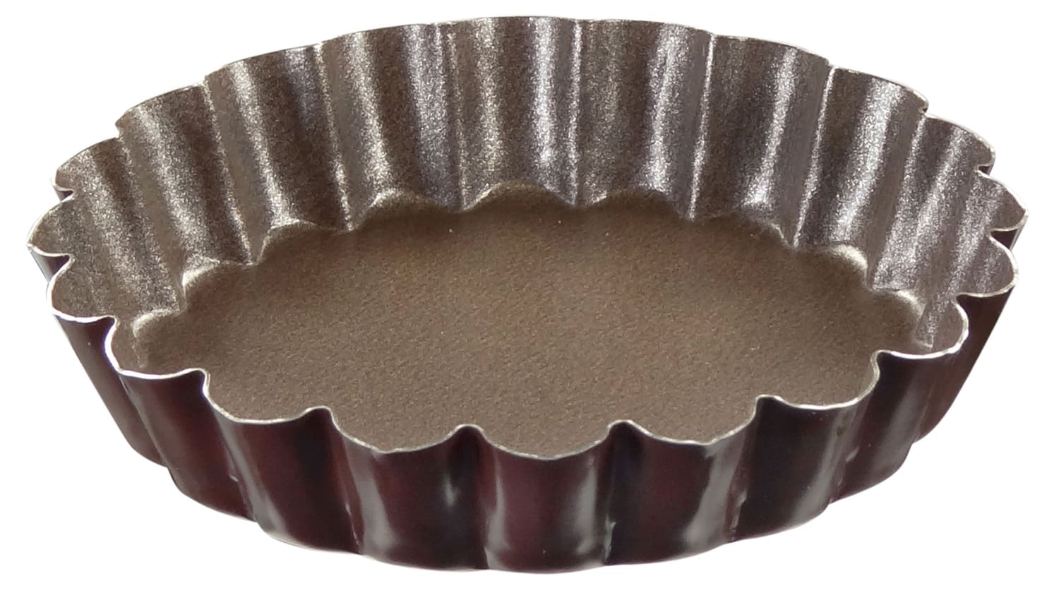 EXTRAPINS 8 pirottini per tartelette, piccoli stampi per torte con piano di sollevamento, antiaderente, mini stampo rotondo in acciaio al carbonio, 10 cm, mini stampo da forno per budino, torte, nero