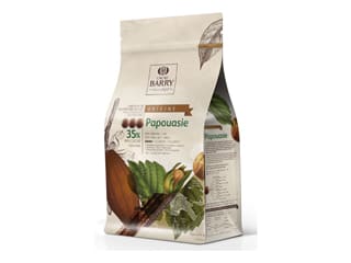 Cioccolato al latte di copertura Papouasie 35%