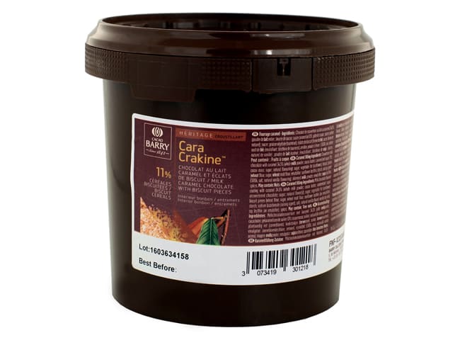 Ripieno croccante Cara Crakine - 1 kg - Cacao Barry