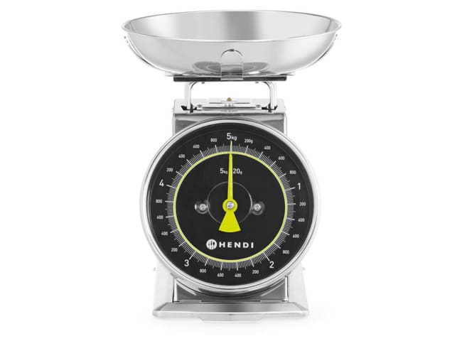 Bilancia meccanica - 5 kg / 40 g - Hendi