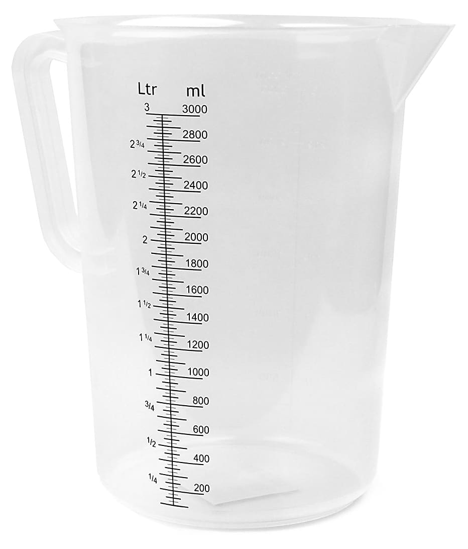 Caraffa Graduata 1L Latina Ø13x17xh19 cm - 1000 cc