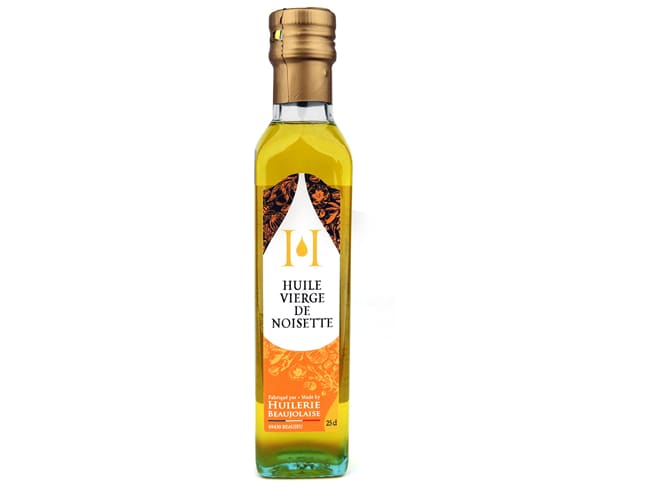 Olio vergine di nocciole tostate - 25 cl - Huilerie Beaujolaise